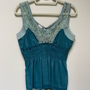 Beaded tank top